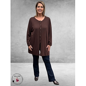 STUDIO Cardigan Norella Bruin